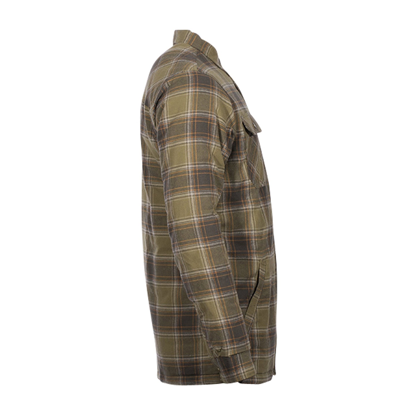 Chemise flanelle Finnveden  terracotta