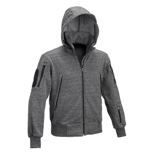 Sweat à capuche black melange