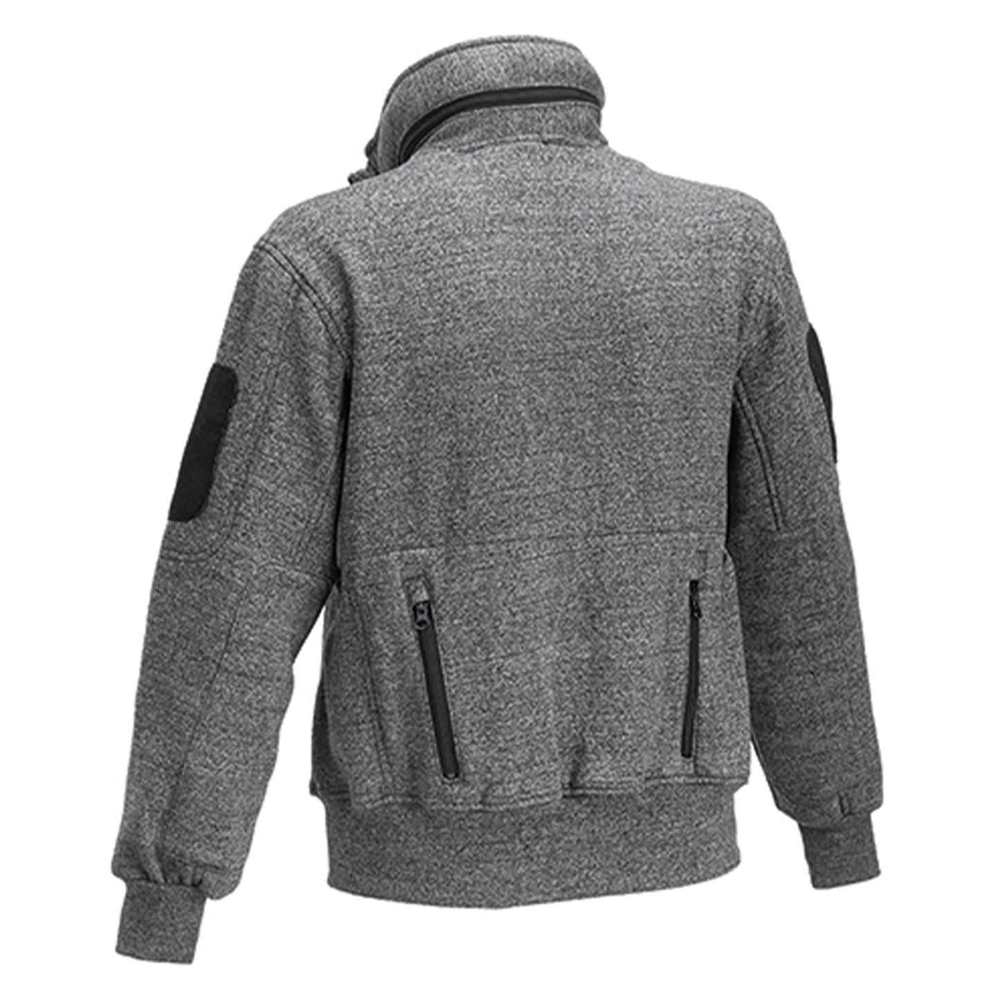 Sweat à capuche black melange