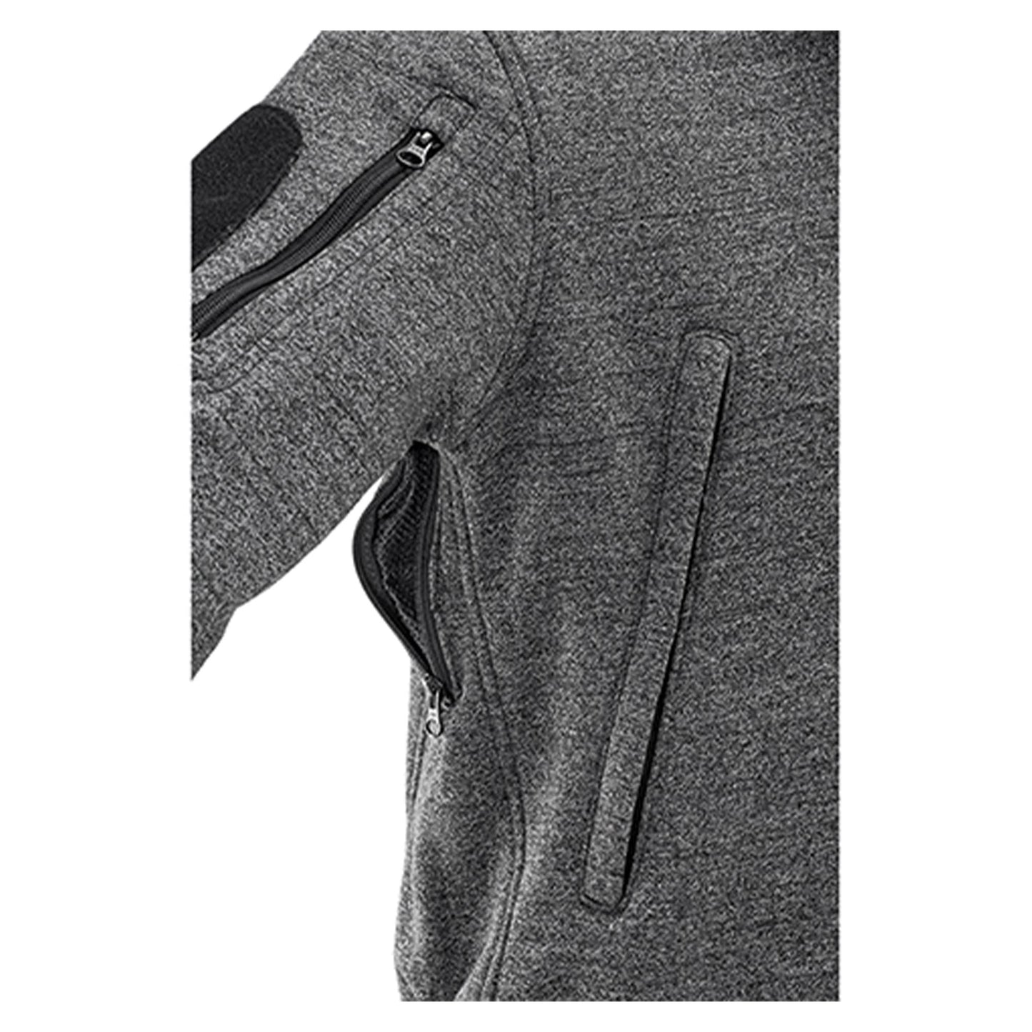 Sweat à capuche black melange
