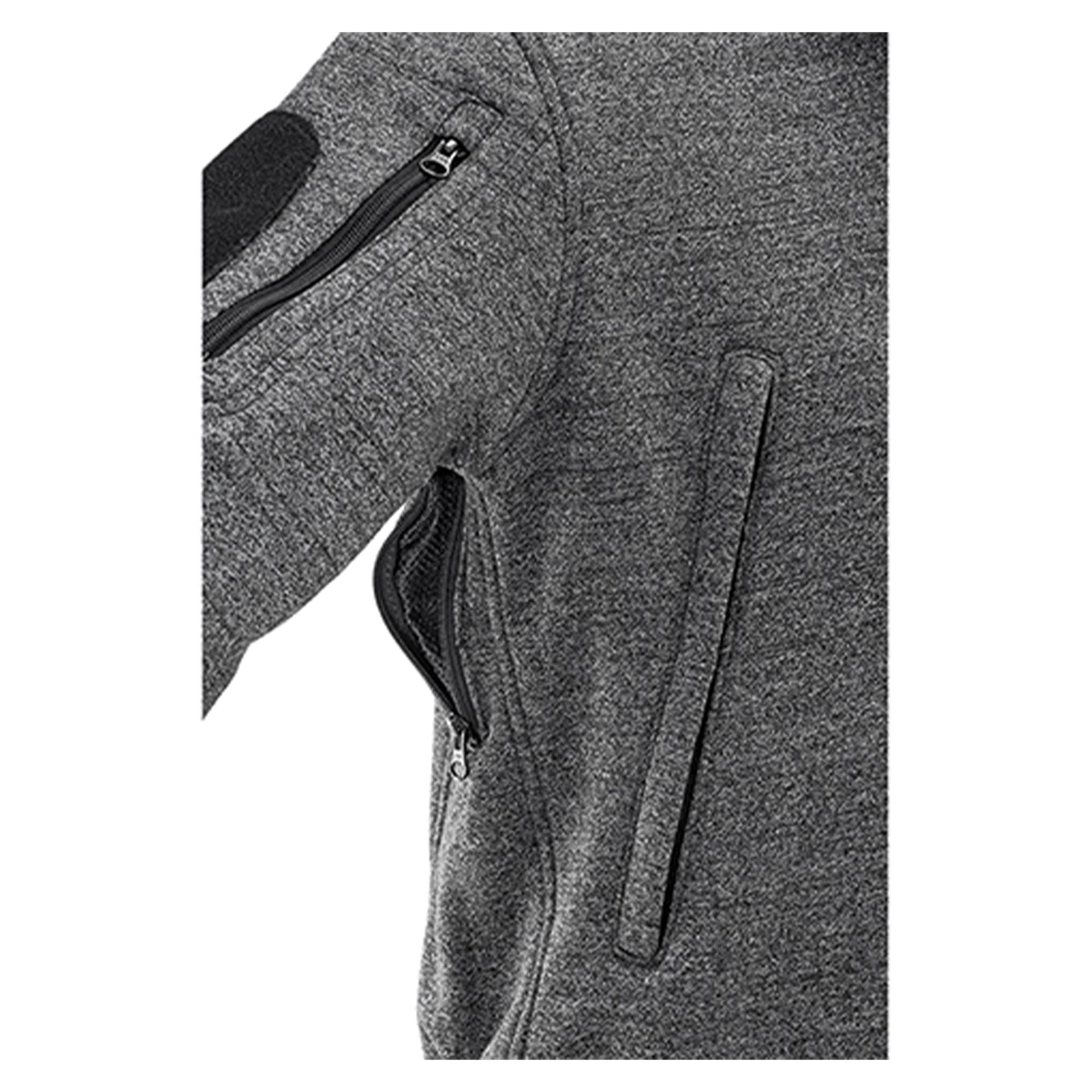 Sweat à capuche black melange
