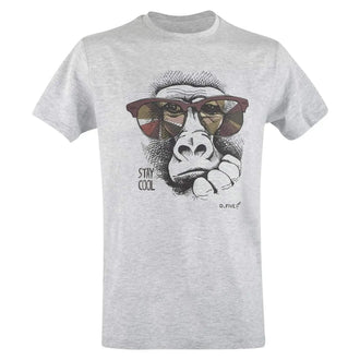 T-shirt Monkey with Glasses