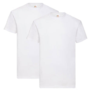 T-Shirt Valueweight T blanc lot de 2