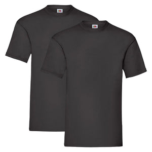 T-Shirt Valueweight T blanc lot de 2