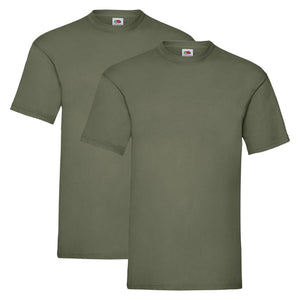 T-Shirt Valueweight T blanc lot de 2