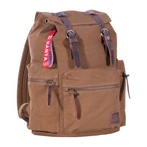 Nature Sac à dos Canvas 20 L brun