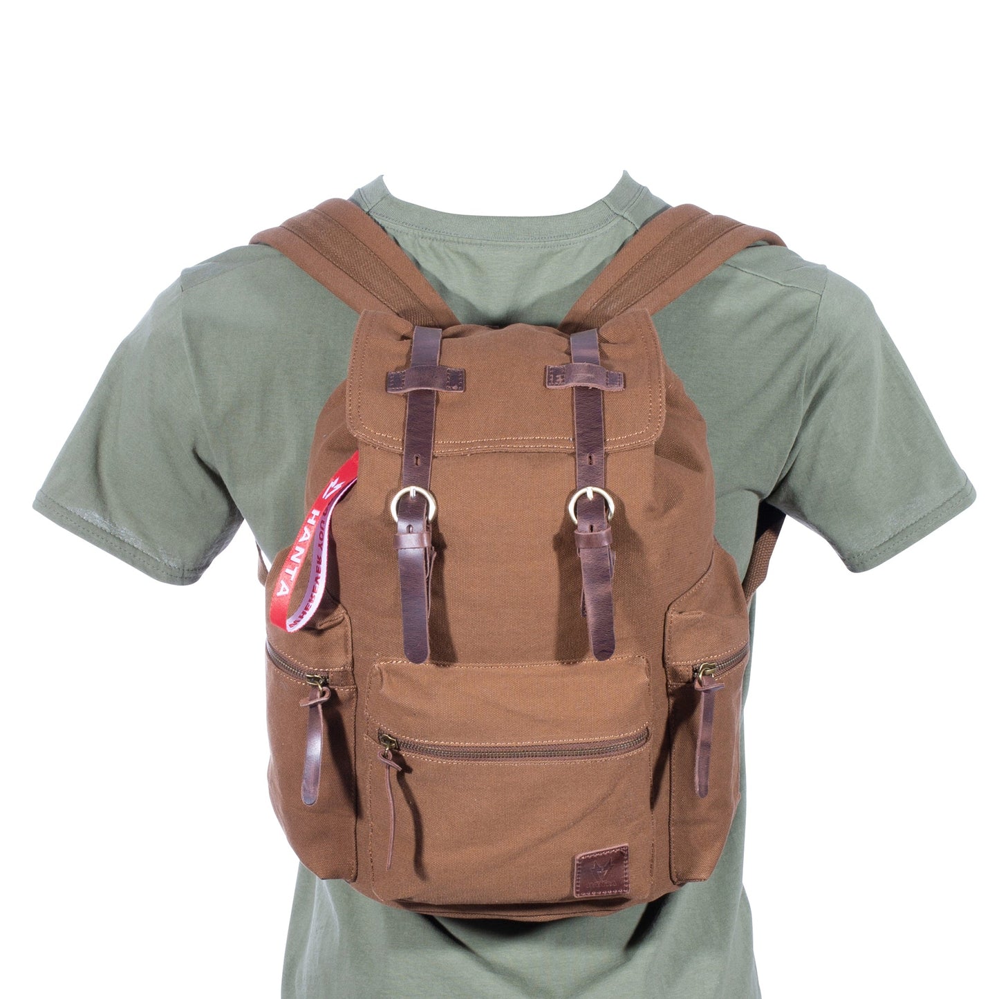 Nature Sac à dos Canvas 20 L brun