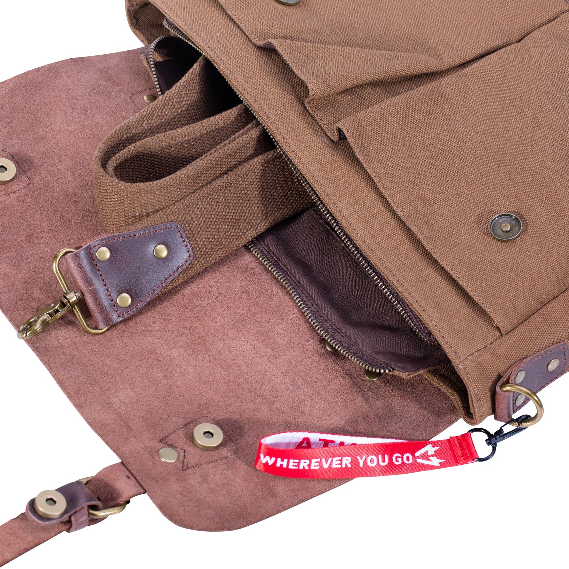 Nature Sac Messenger Bag brun