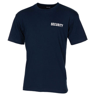 T-Shirt Security bleu
