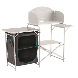 Easy Camp Table de cuisine Sarin argenté