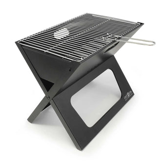 Barbecue pliant BBQ 47 x 29 cm noir