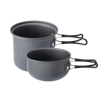 Set de casseroles de bivouac trekking pour 3 à 4 personnes