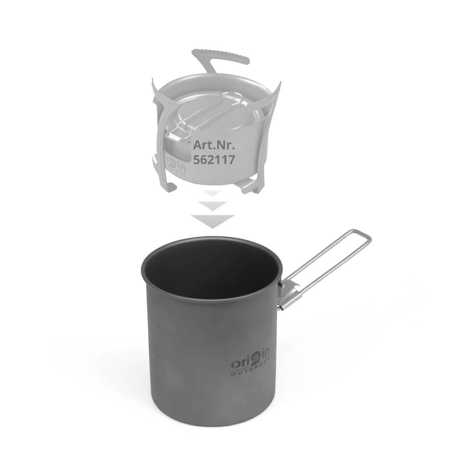 Pot Camping Tie 750 ml