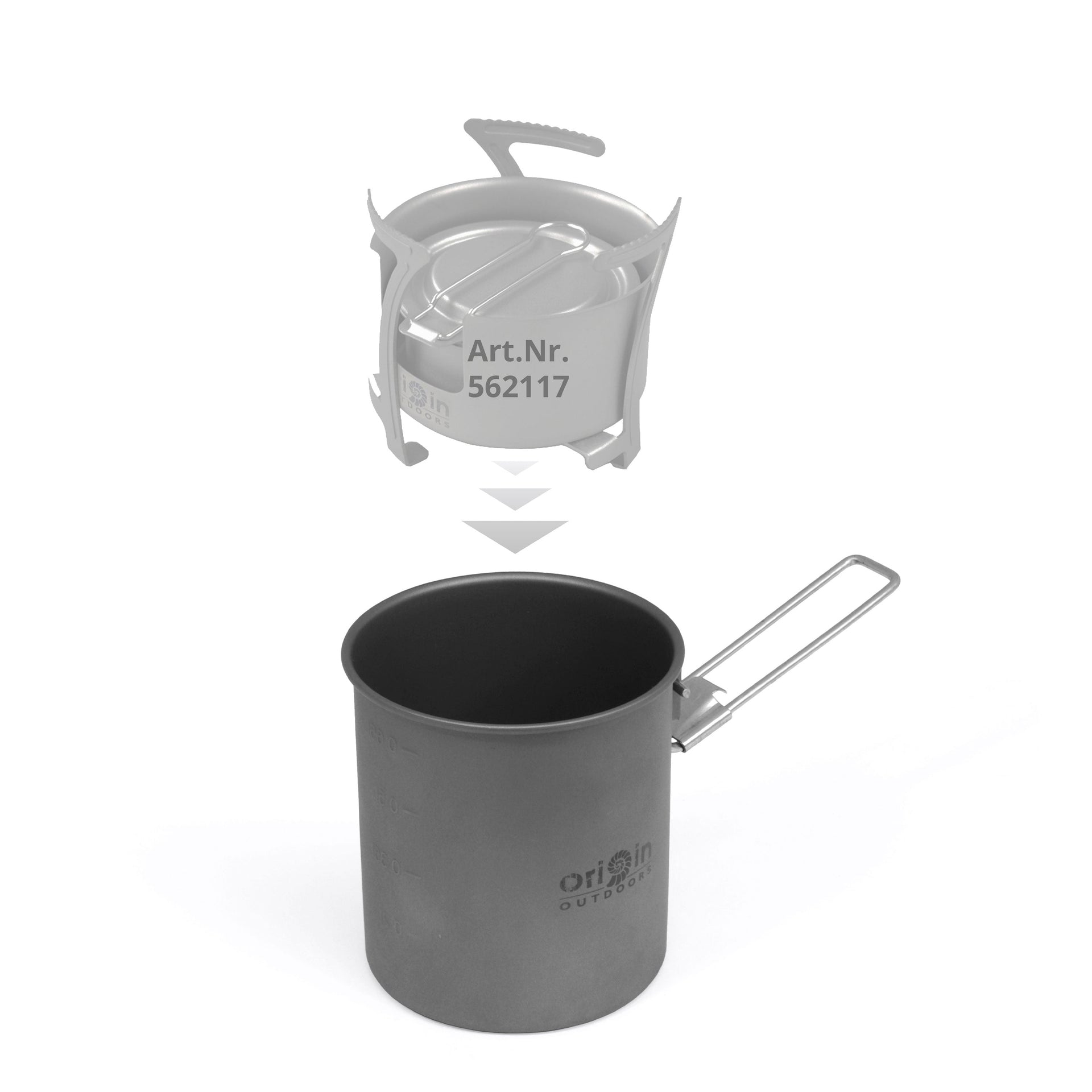 Pot Camping Tie 750 ml