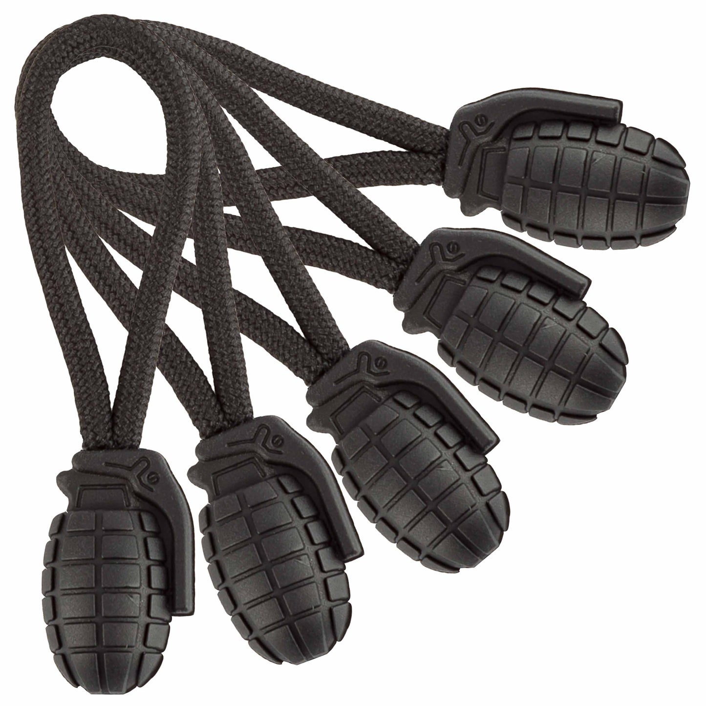 Tirettes pour fermeture éclair Pineapple lot de 5