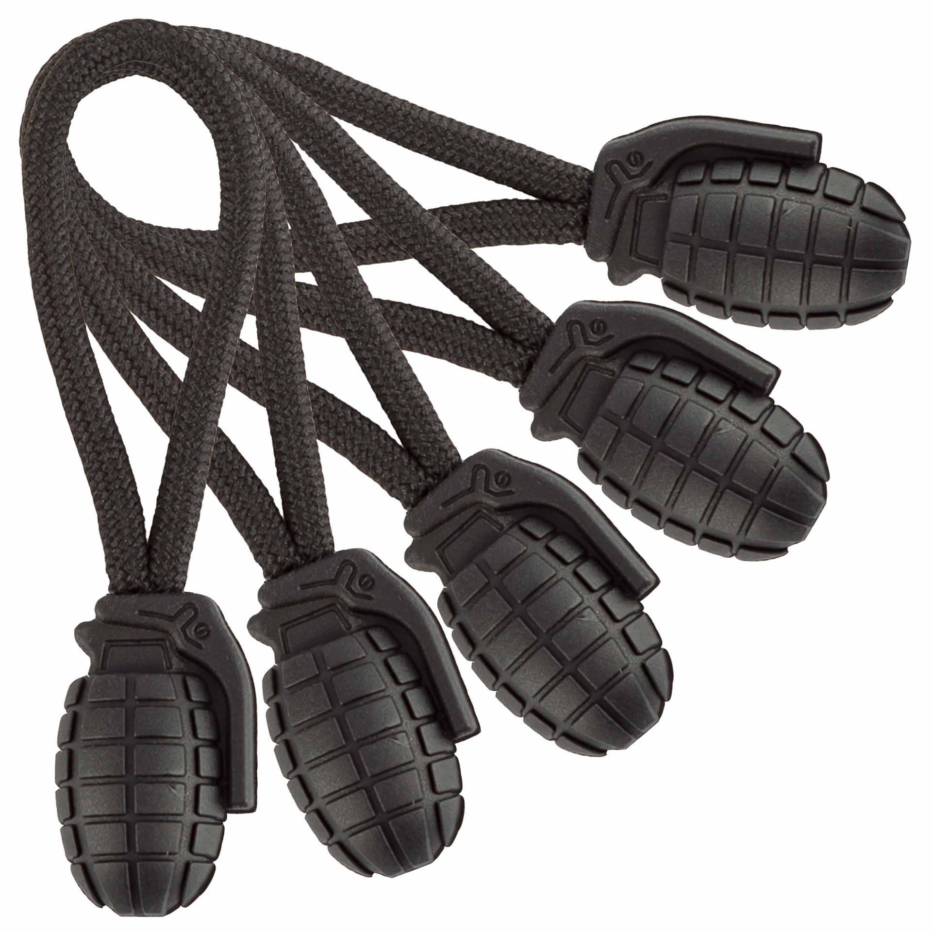 Tirettes pour fermeture éclair Pineapple lot de 5