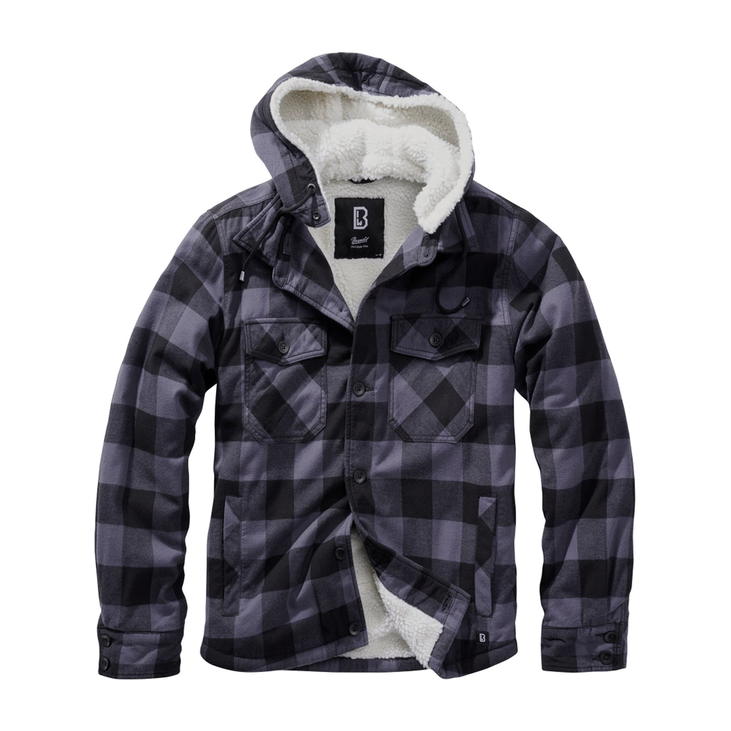 Veste Lumberjacket Hooded  bleu