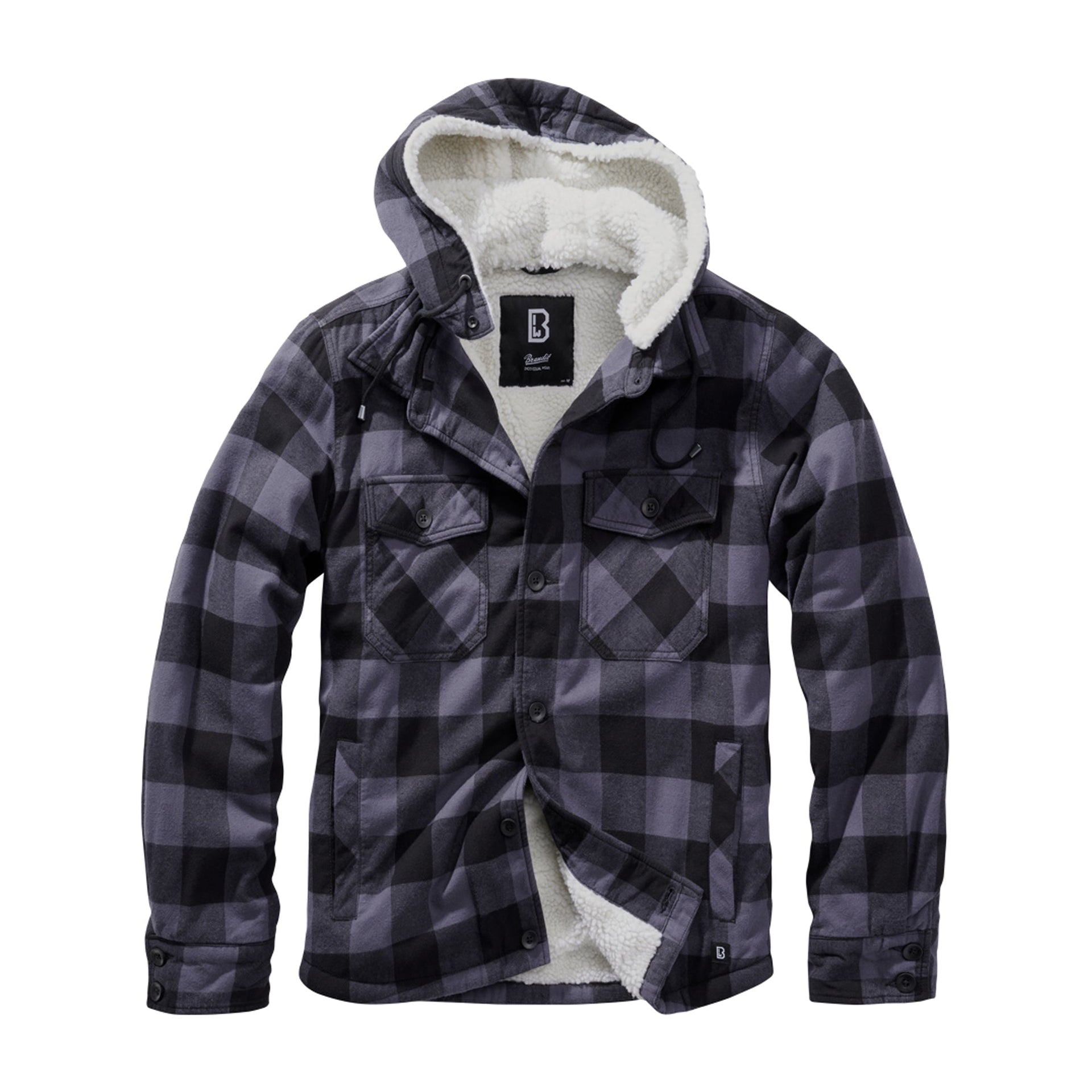 Veste Lumberjacket Hooded  bleu