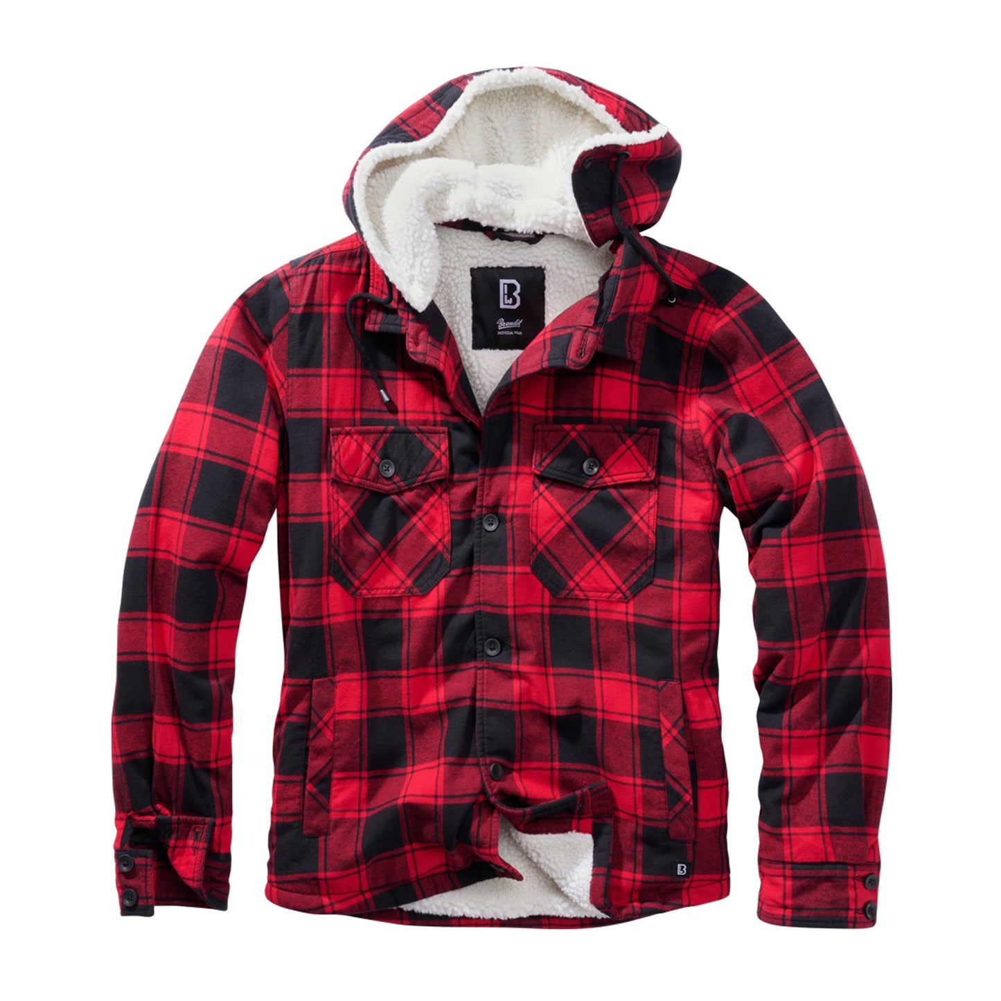Veste Lumberjacket Hooded  bleu