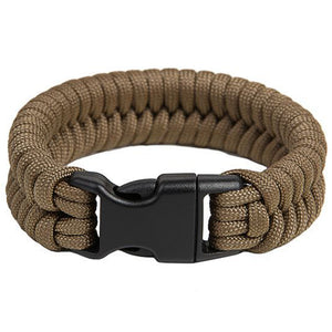 Bracelet corde de parachute Fish army green