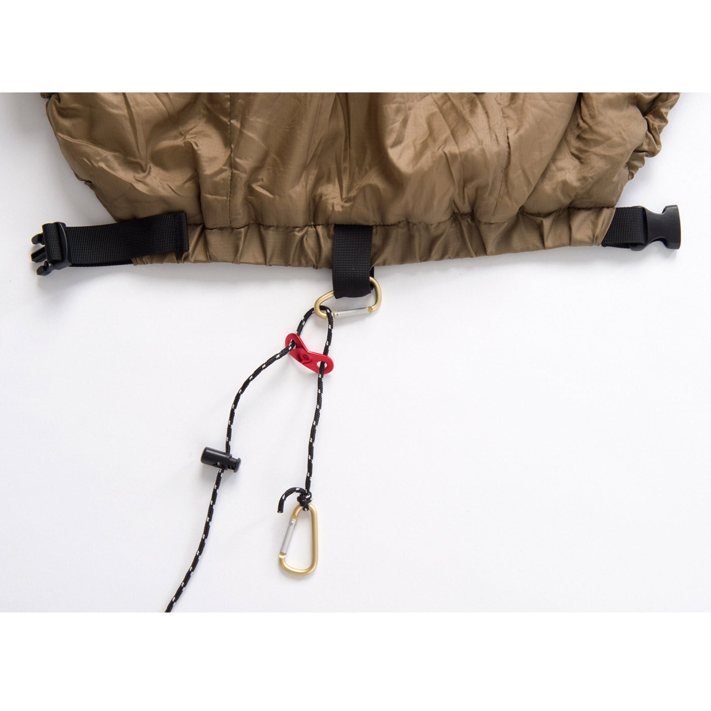 Poncho 2 en 1 Underquilt brun
