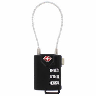 Cadenas  câble en acier code à 3 chiffres
