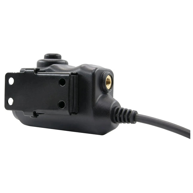 PTT tactique Push To Talk pour Kennwood 2-pin