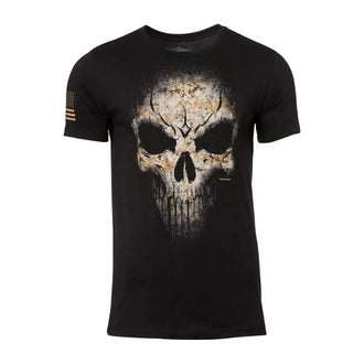 T-shirt USMC Marpat Skull