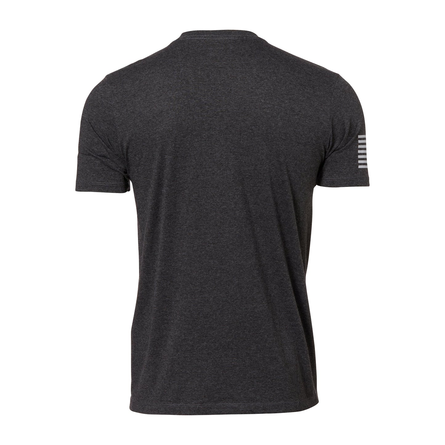 T-Shirt USN Camo Text heather black