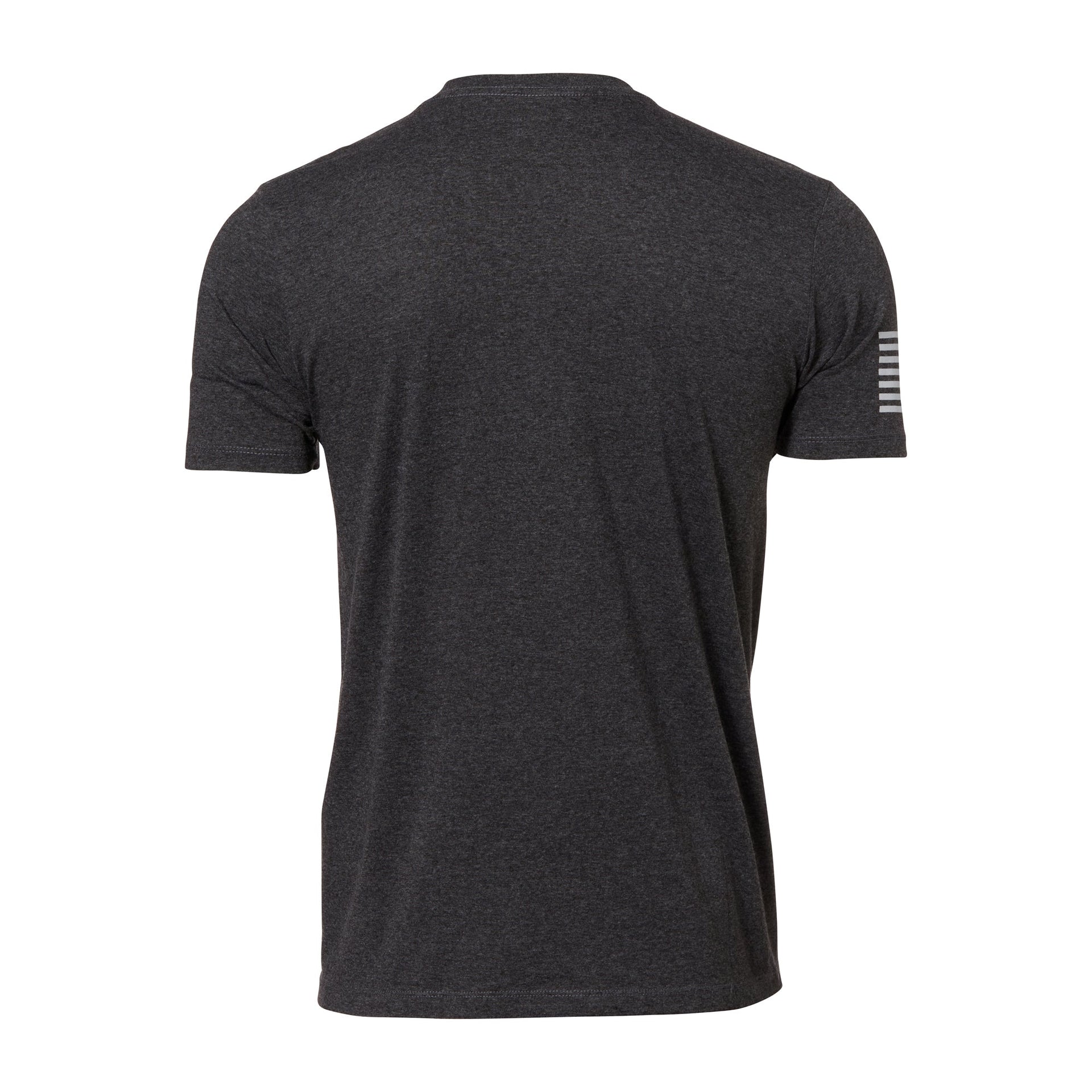 T-Shirt USN Camo Text heather black