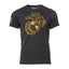 T-Shirt USMC EGA Distressed heather black