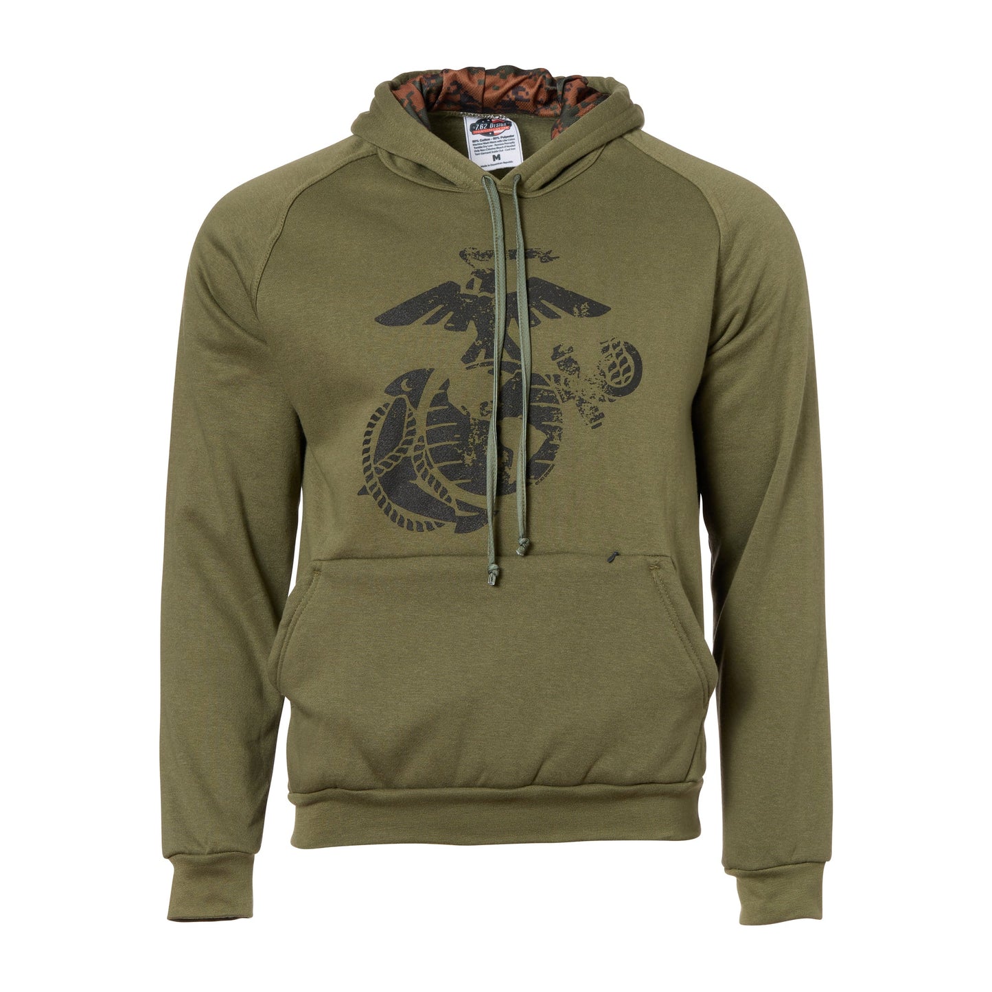 Sweat à capuche USMC EGA Marpat mil green