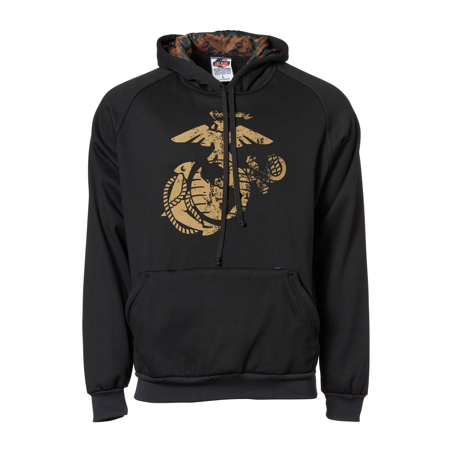 Sweat à capuche USMC EGA Marpat mil green
