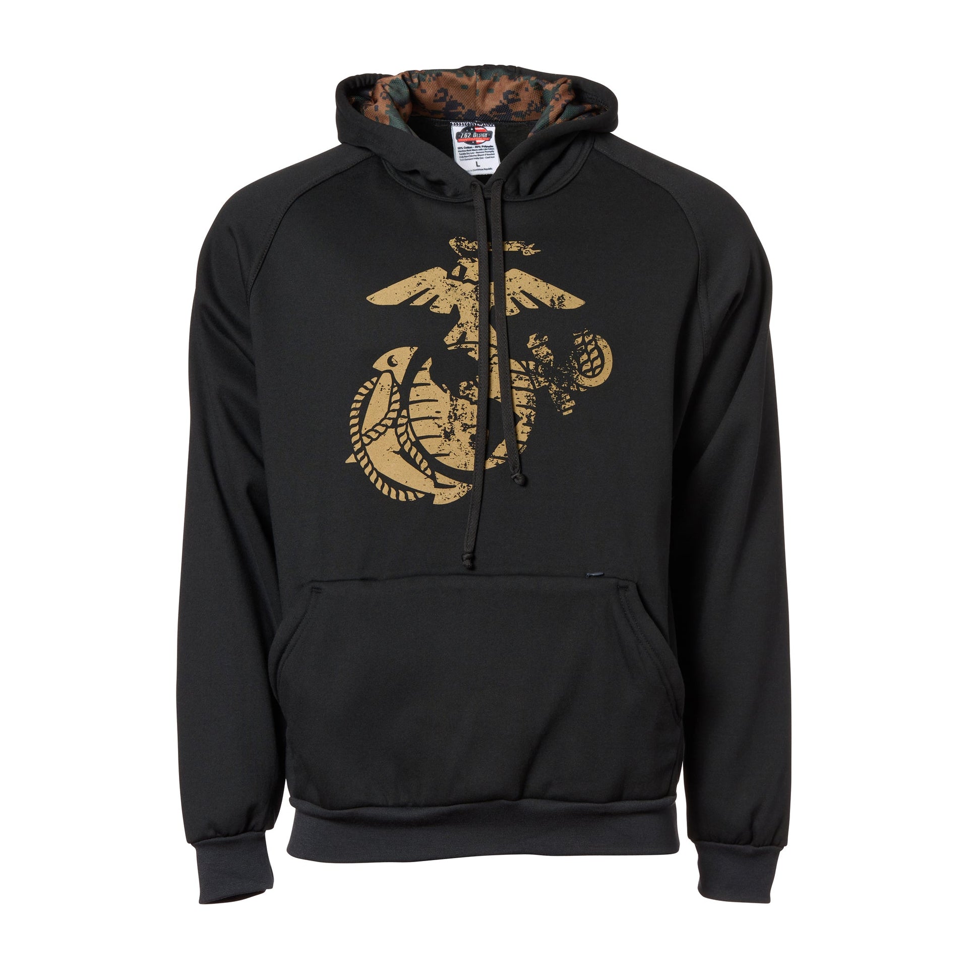 Sweat à capuche USMC EGA Marpat mil green