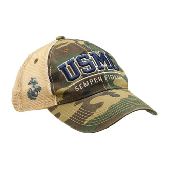 Casquette YOUTH USMC Semper Fidelis Trucker Hat camo