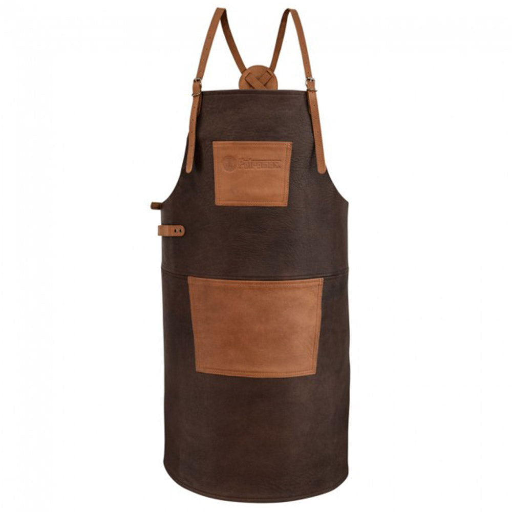 Tablier cuir de buffle bandeau dorsal croisé