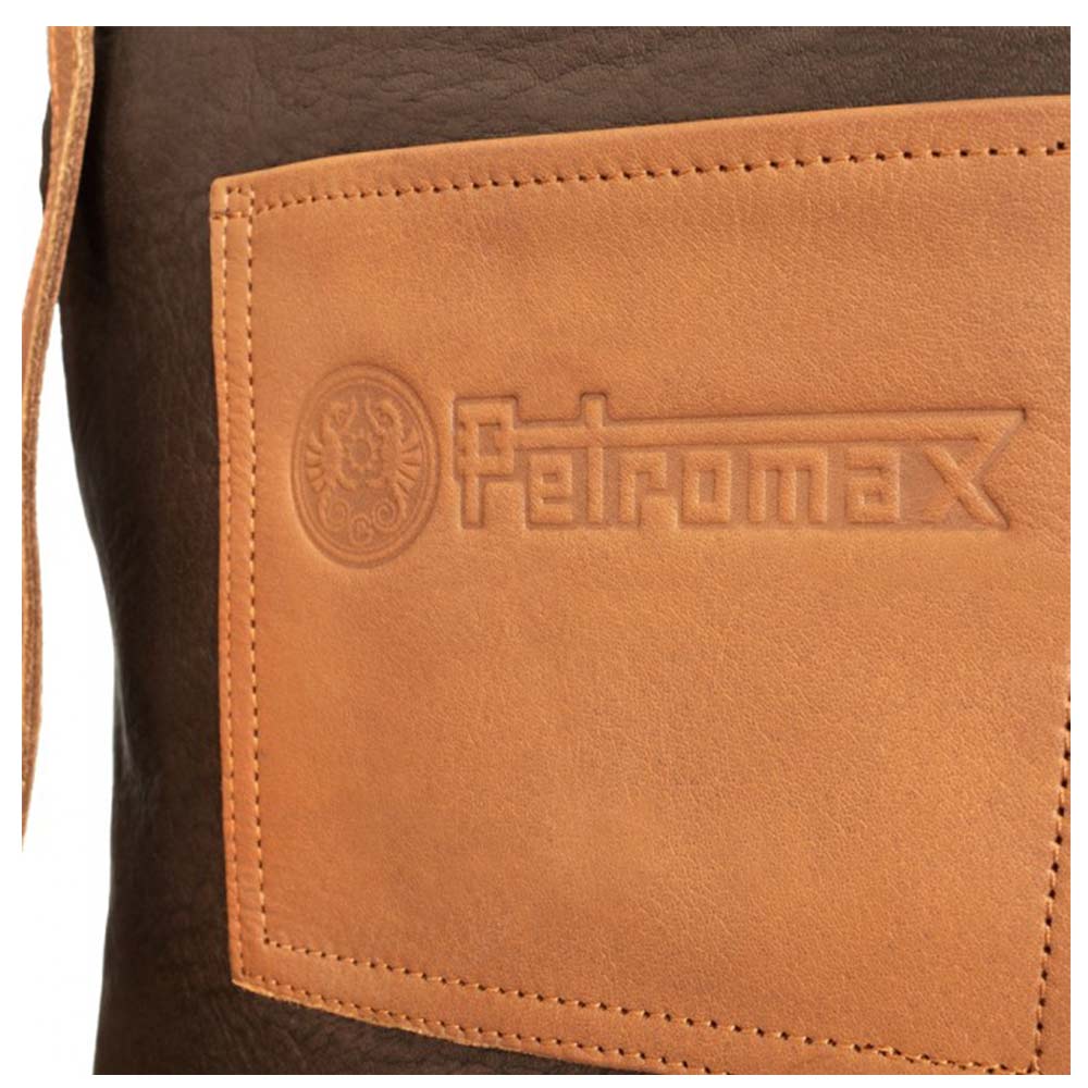 Tablier cuir de buffle bandeau dorsal croisé
