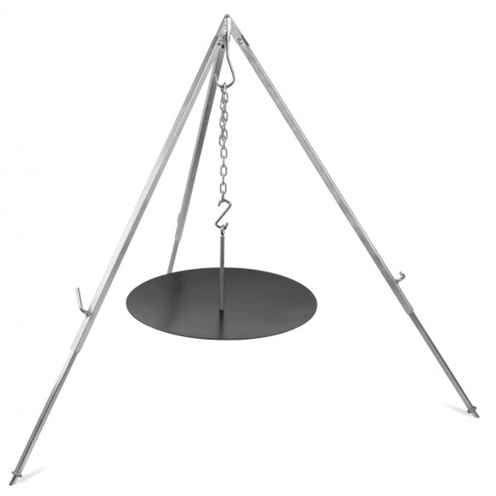 Plaque de cuisson suspendue pour trépied 56 cm