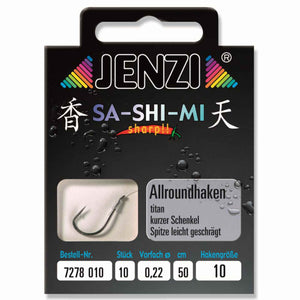 Hameçon Allround Sa-Shi-Mi Taille 10 lot de 10