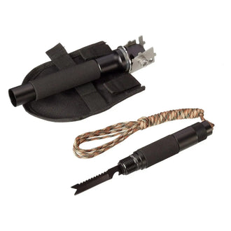 Pelle de survie acier inoxydable