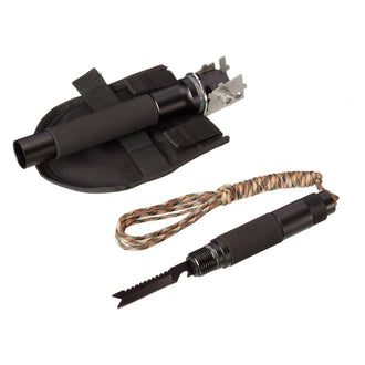 Pelle de survie acier inoxydable
