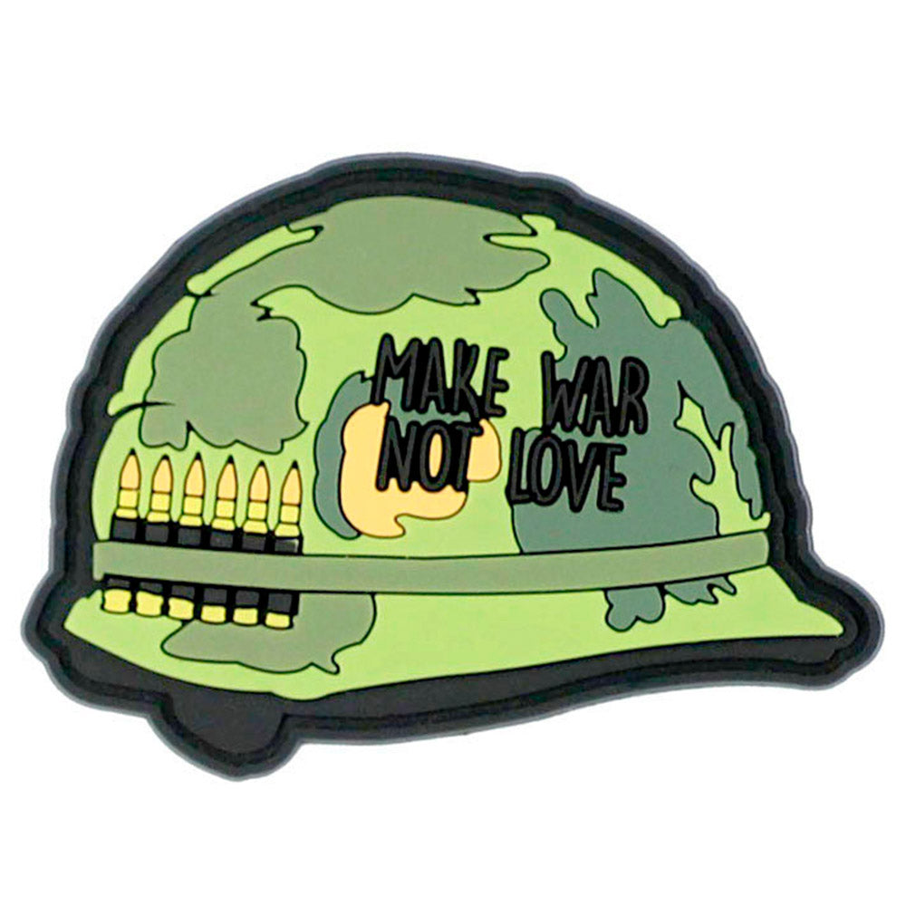 101 Inc. Patch 3D PVC Make War Not Love