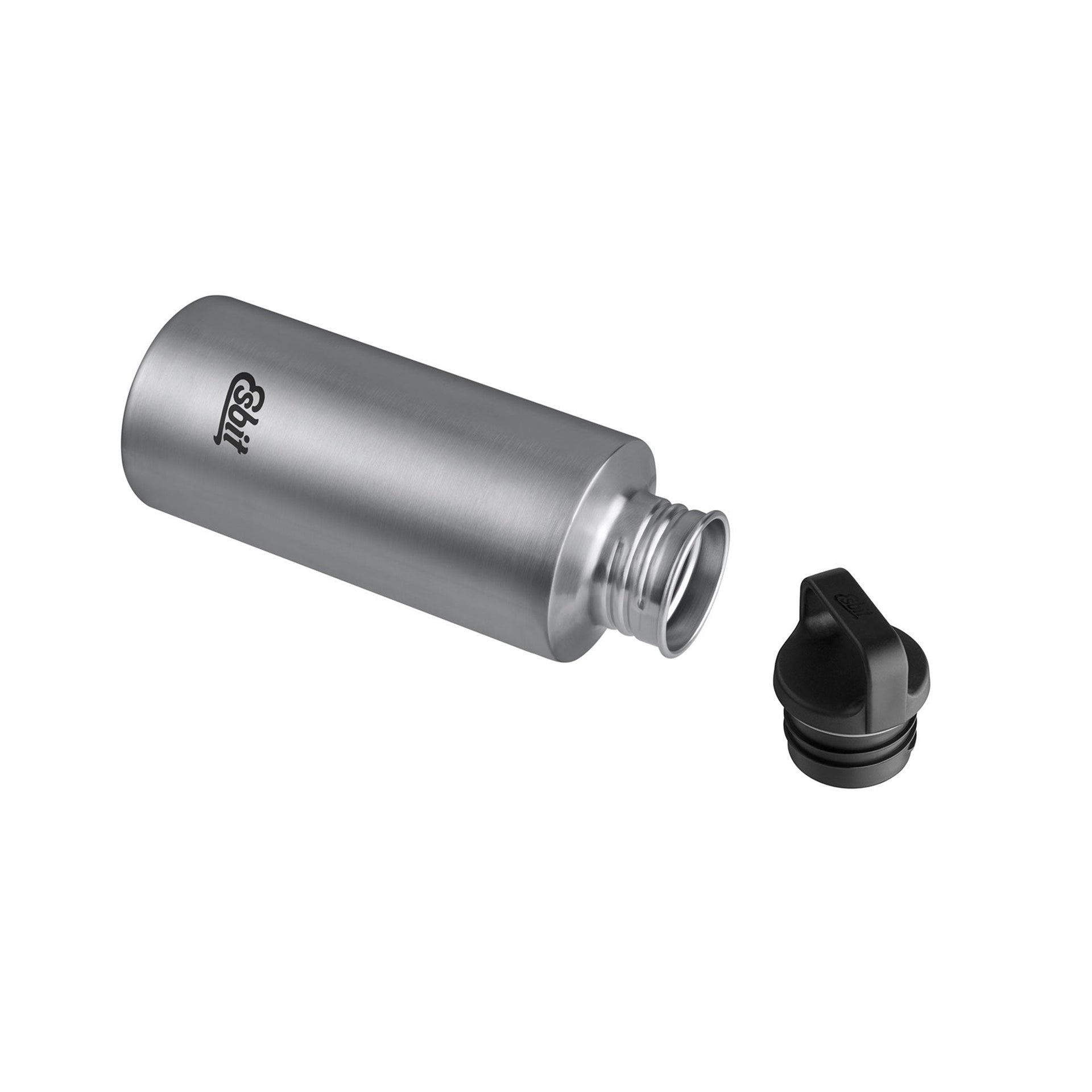 Gourde Sculptor 1 L acier inoxydable argenté