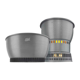 Set de cuisson avec brûleur à Alcool