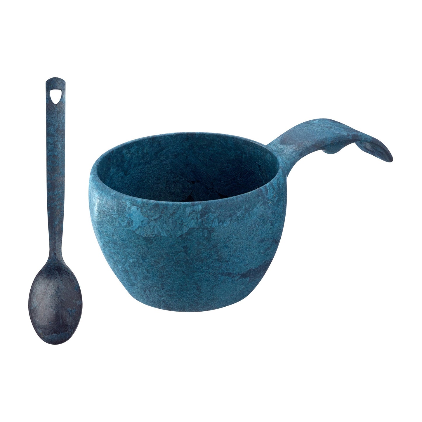 Tasse Classic avec cuillère 210 ml brun