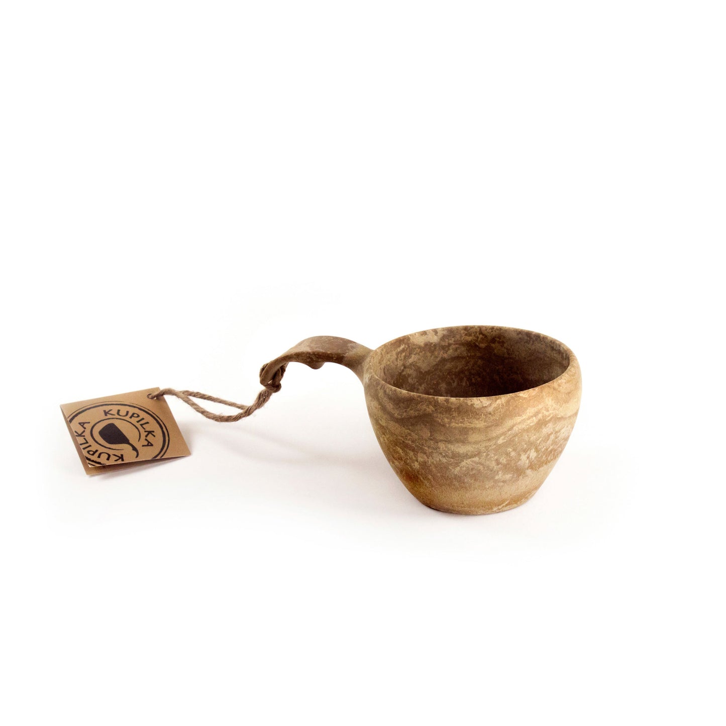 Tasse 2 en 1 370 ml brun