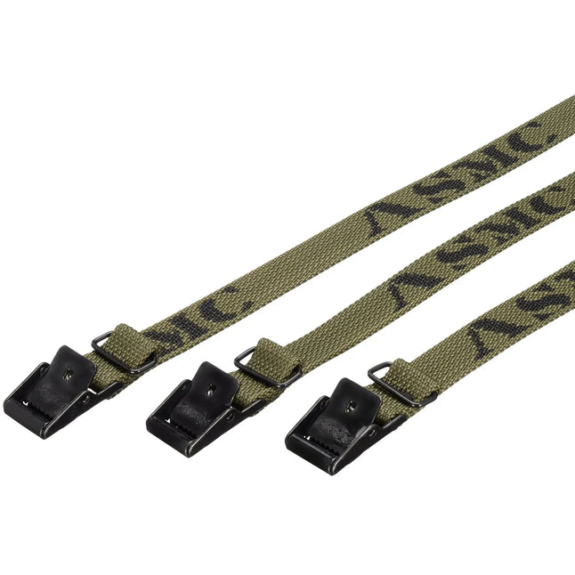 Arno sangle de serrage 100 cm olive lot de 3