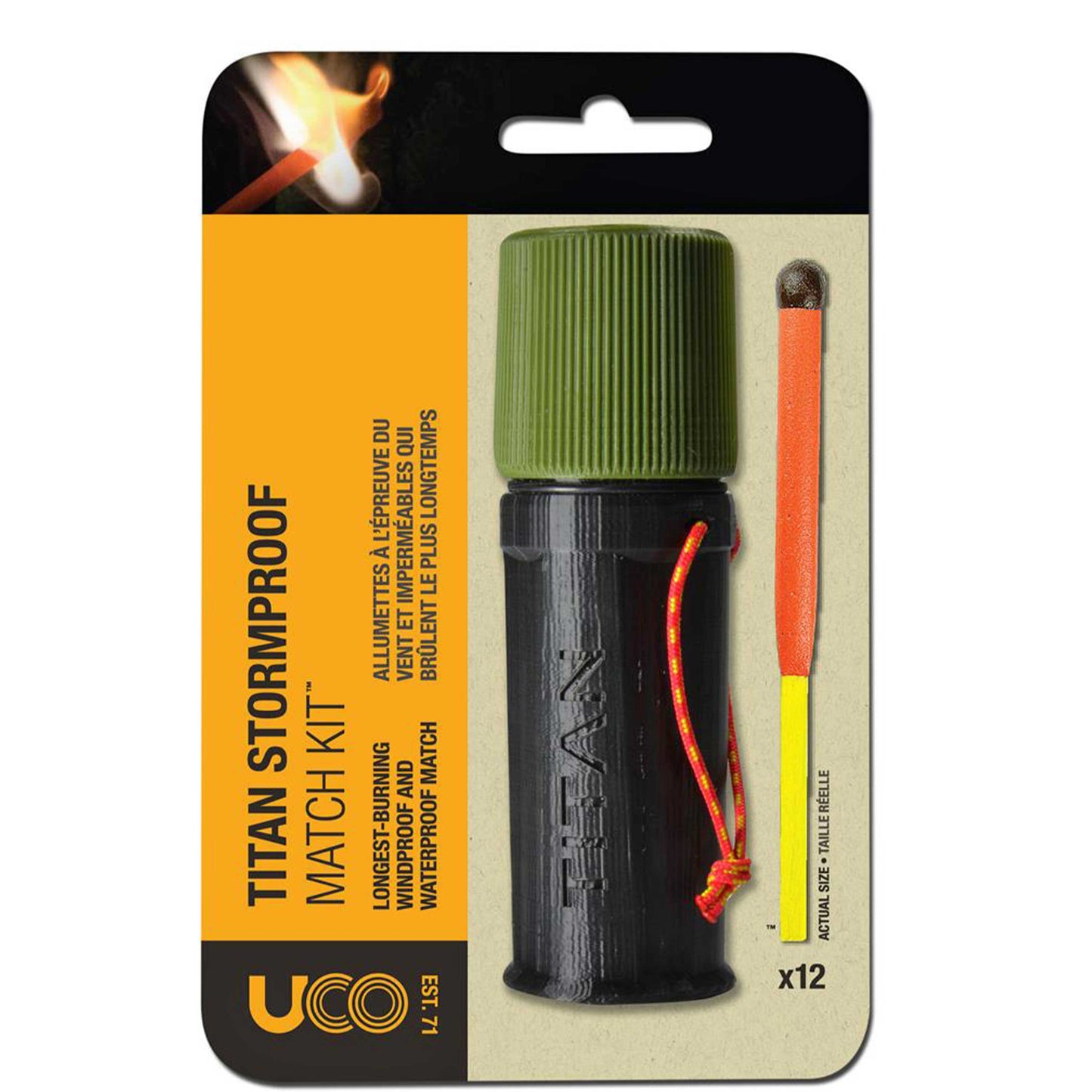 Kit Allumettes tout temps Ti Match
