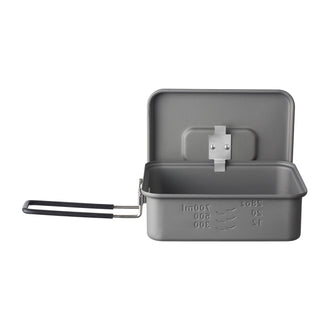 Casserole Outdoor Aluminium recgulaire 1.2 L anthracite