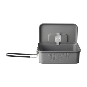 Marmite outdoor en aluminium rectangulaire 1,2 L